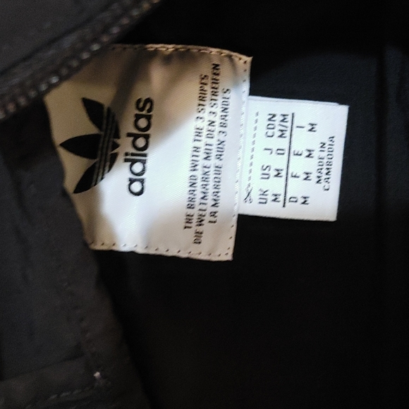 Adidas Originals camo hoodie windbreaker sz medium used great condition - Picture 3 of 5
